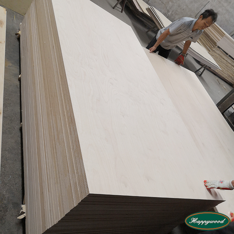Full Birch Plywood For Hardwood Flooring Substrates